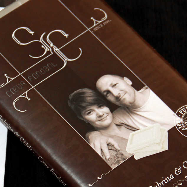 Image Mariage Chocolat Packaging and logo