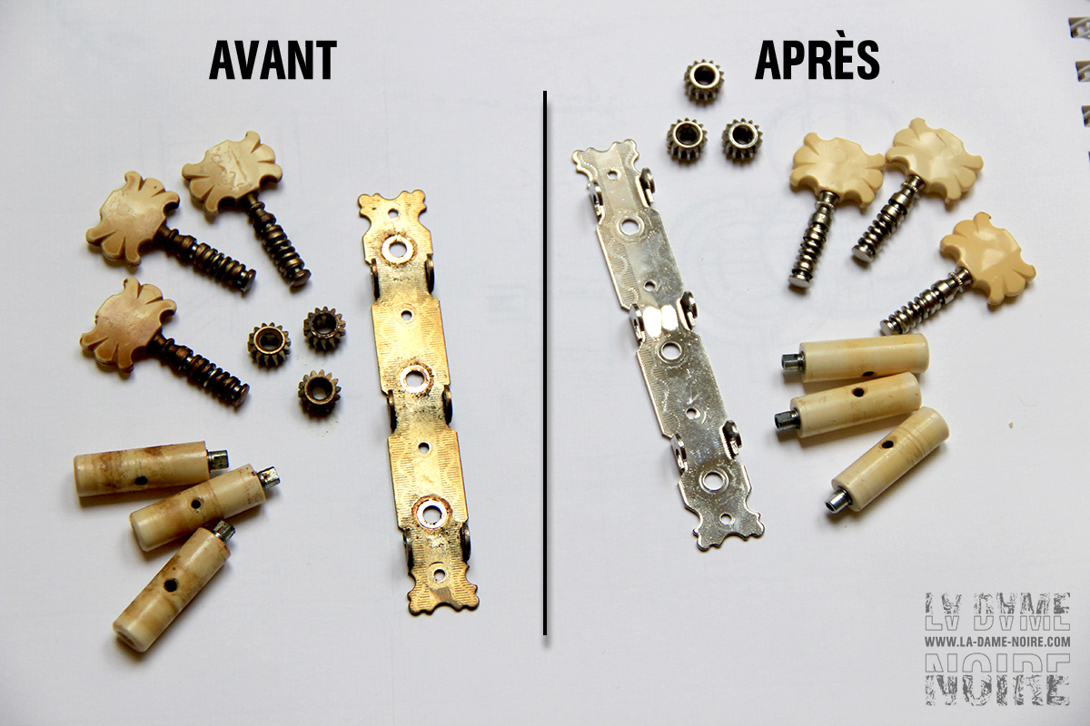 Before and after of the mecanics