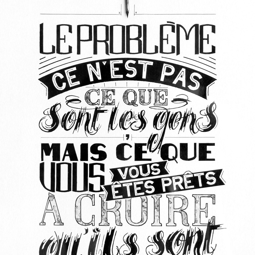 Image Typography Hand lettering